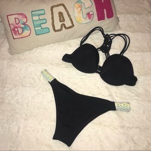 Black Victoria’s Secret bikini!